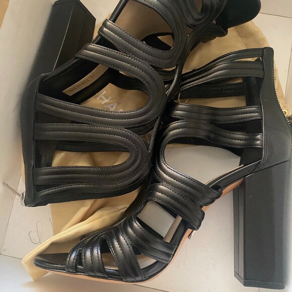 Michael Kors Runway Collection Pamina Sandal - Black - 39 - Picture 2 of 7